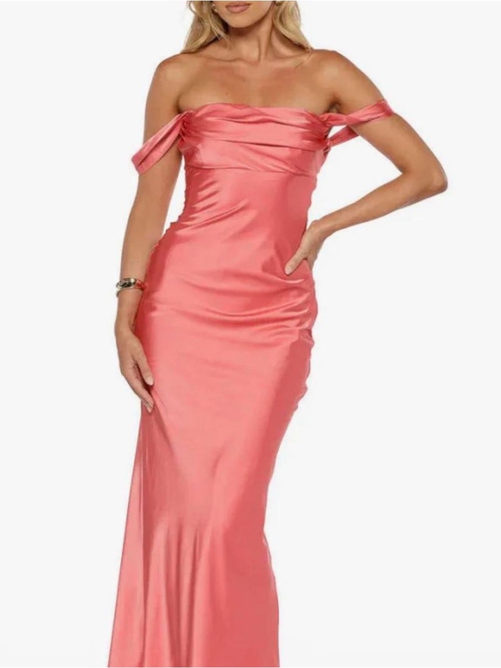 Beginning Boutique pink maxi dress